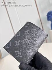 Louis Vuitton Monogram Eclipse Black 11 cm - 4