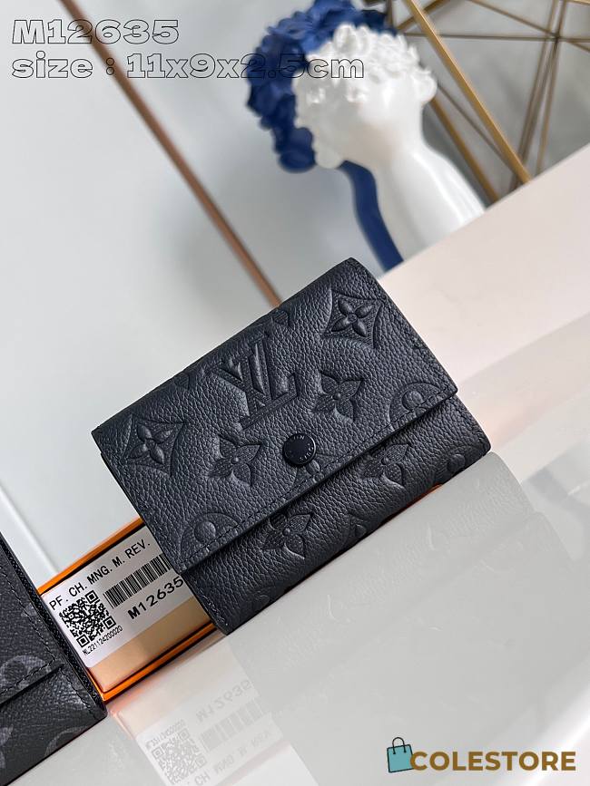 Louis Vuitton Monogram Shadow Black 11 cm - 1