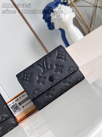 Louis Vuitton Monogram Shadow Black 11 cm