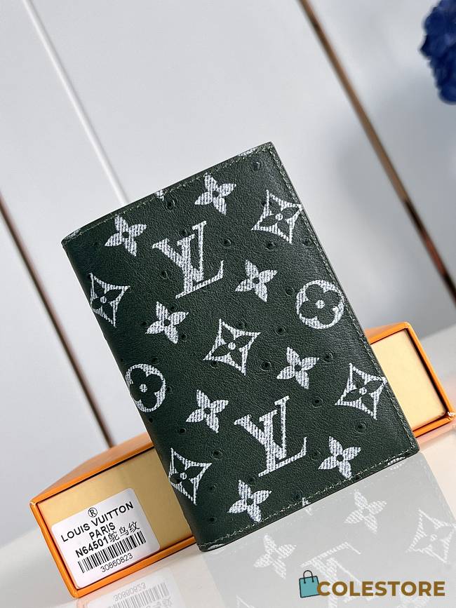 Louis Vuitton Monogram Brushed Green 14 cm - 1