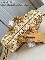 Louis Vuitton Raffia Keepall Bangdouriele 15 x 11 x 25 cm - 4