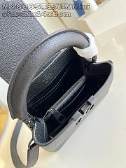 Louis Vuitton Capucines Mini Black 21 x 14 x 8 cm - 6