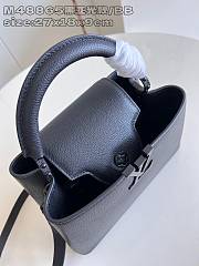 Louis Vuitton Capucines BB Black 27 x 18 x 9 cm - 6