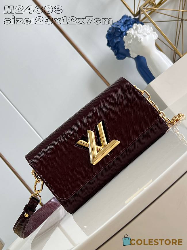 Louis Vuitton Twist West Rouge 23 x 12 x 7 cm - 1