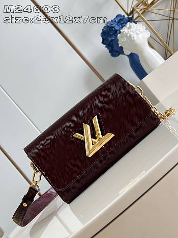 Louis Vuitton Twist West Rouge 23 x 12 x 7 cm