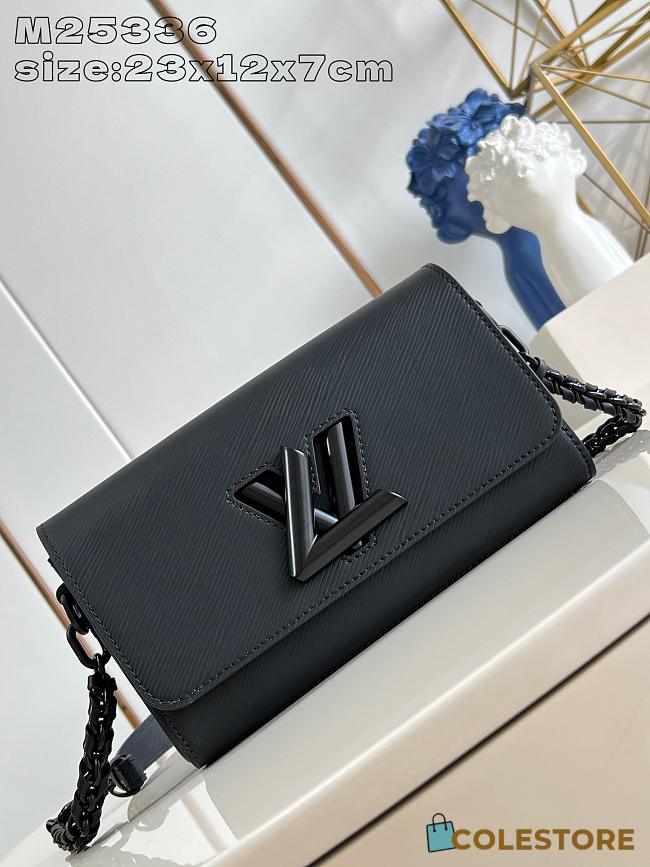 Louis Vuitton Twist West Black 23 x 12 x 7 cm - 1