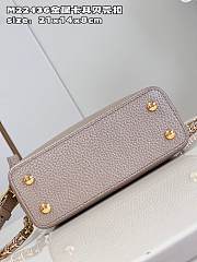 Louis Vuitton Capucines Taurillon Shiny 21 x 14 x 8 cm - 4