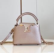 Louis Vuitton Capucines Taurillon Shiny 21 x 14 x 8 cm - 1