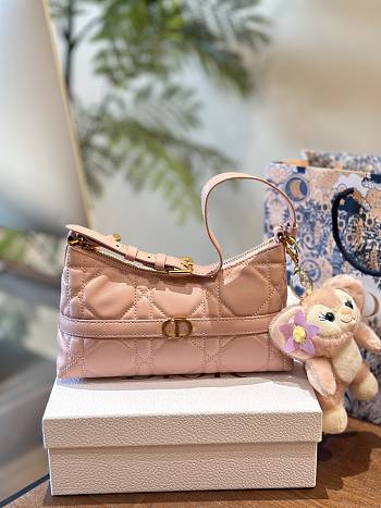 Dior Hobo CD Logo Pink 23 cm