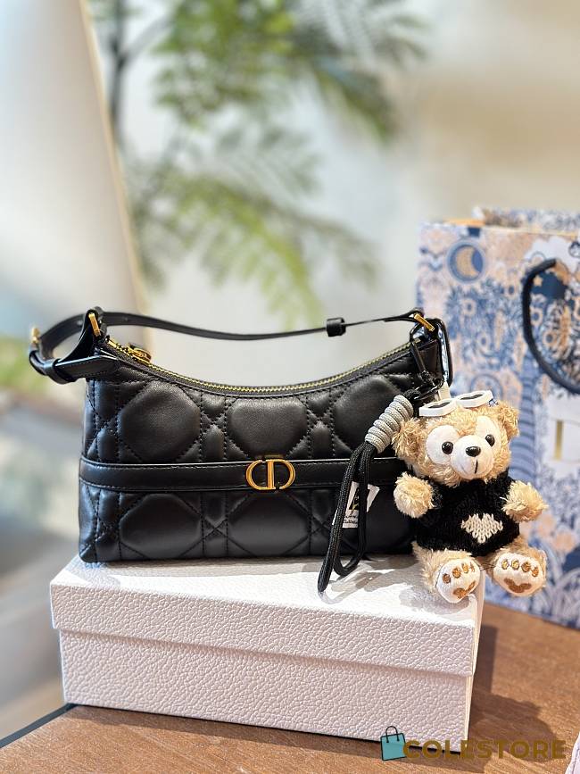 Dior Hobo CD Logo Black 23 cm  - 1