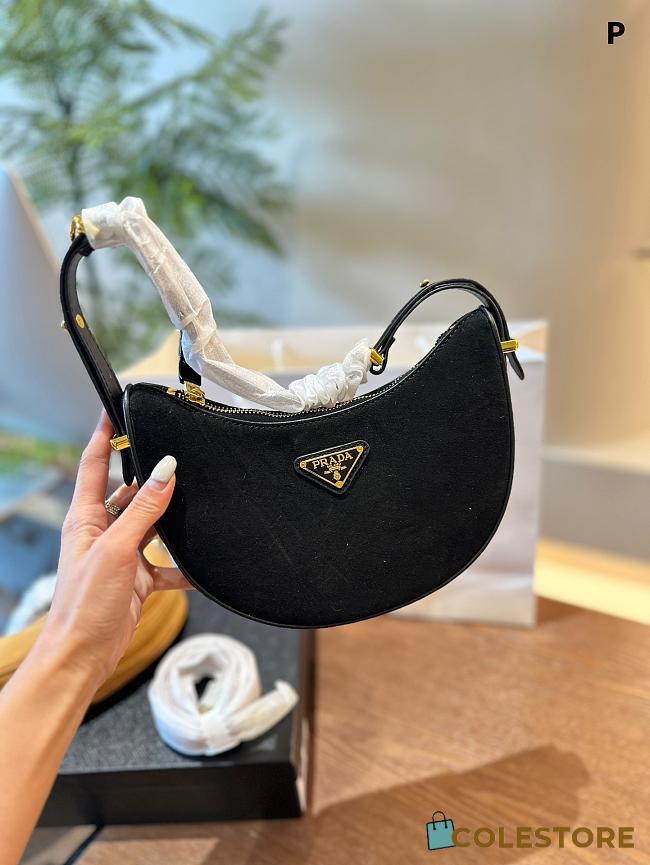 Prada Moon Bag Black 20 cm - 1