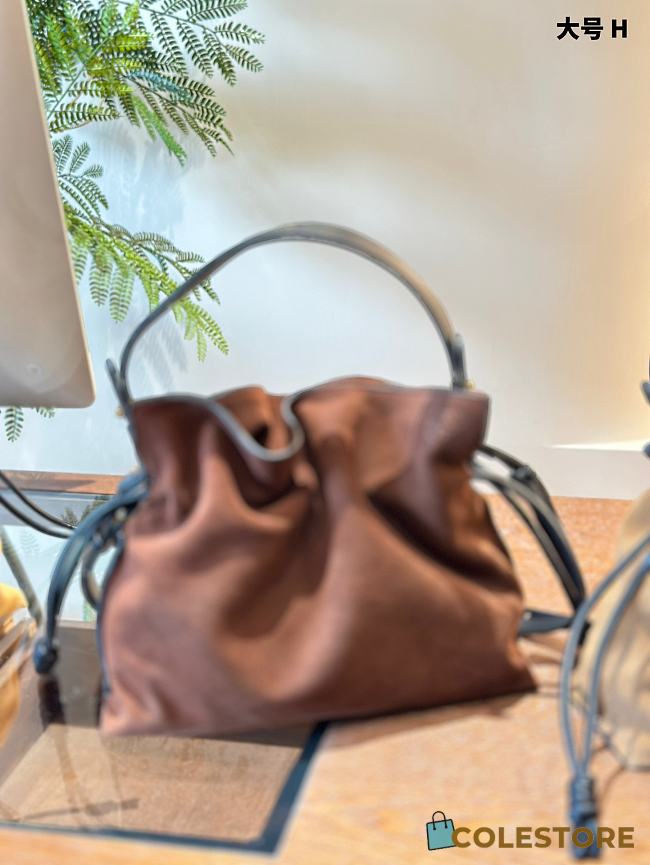 Loewe Buck Bag Brown 20 cm - 1