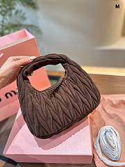 MiuMiu Wander Hobo Brown 20 cm - 2