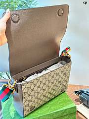 Gucci Supreme Should Bag Brown 27 x 20 x 8 cm - 4