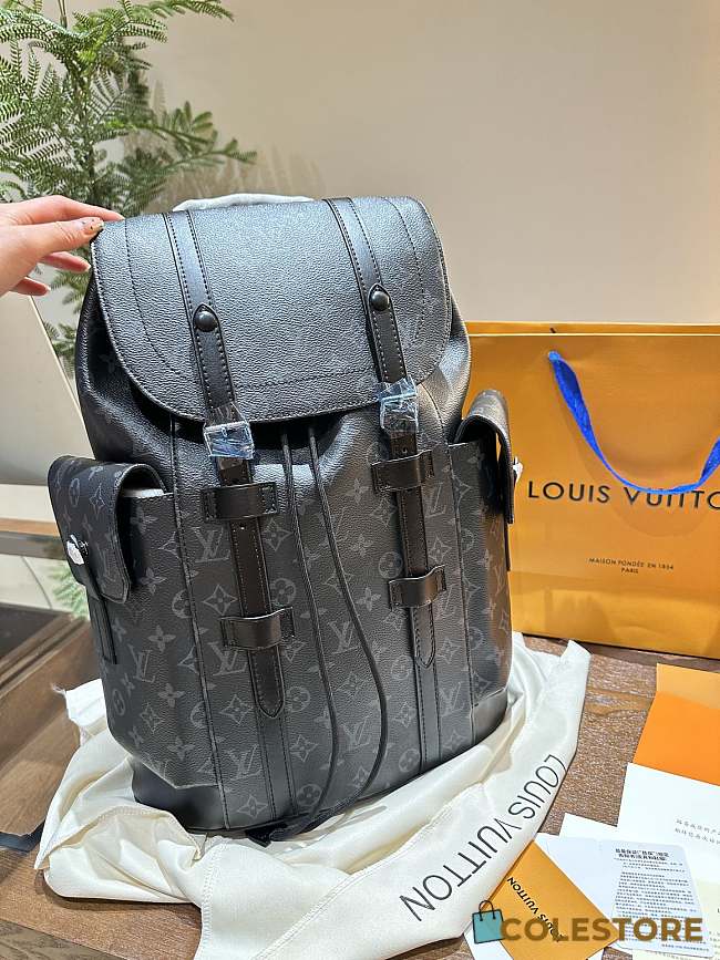 Louis Vuitton Backpack Brown And Black 33 x 46 cm - 1