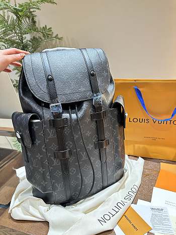 Louis Vuitton Backpack Brown And Black 33 x 46 cm