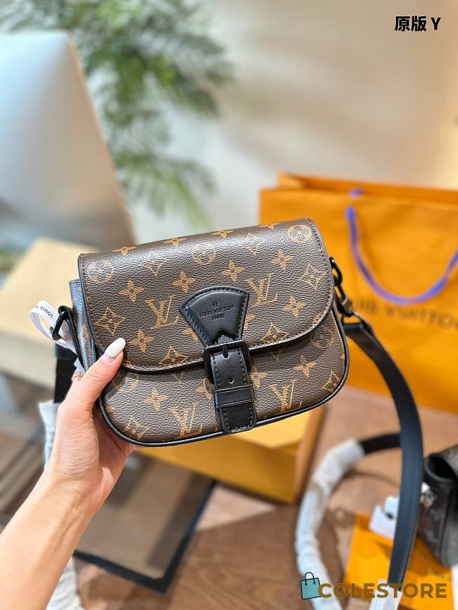 Louis Vuitton Montsouris Monogram Macassar Brown 20 x 17 x 7 cm - 1