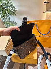 Louis Vuitton Montsouris Monogram Macassar Brown 20 x 17 x 7 cm - 6