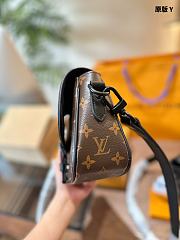 Louis Vuitton Montsouris Monogram Macassar Brown 20 x 17 x 7 cm - 3