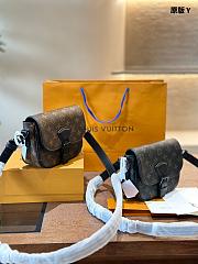 Louis Vuitton Montsouris Monogram Macassar Black 20 x 17 x 7 cm - 2