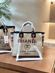 Chanel Shopping Bag Beige 38 cm - 5