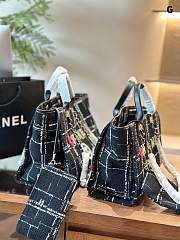 Chanel Shopping Bag Black 38 cm - 6