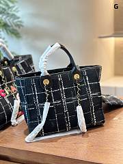 Chanel Shopping Bag Black 38 cm - 4