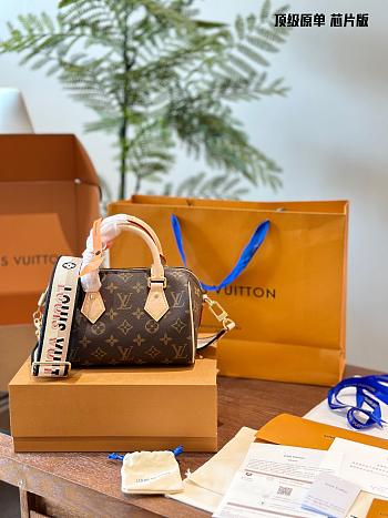Louis Vuitton Speedy 20 Brown 20 cm