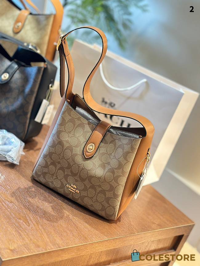 Coach Hadley Crossbody Brown 23 x 25 cm - 1