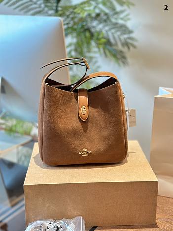 Coach Hadley Crossbody Full Brown 23 x 25 cm