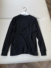 Loewe Anagram Long Shirt Black  - 4