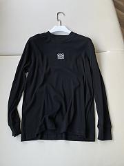 Loewe Anagram Long Shirt Black  - 3