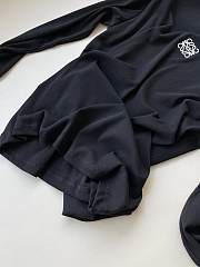 Loewe Anagram Long Shirt Black  - 2