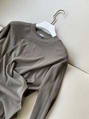 Loewe Anagram Long Shirt Brown  - 5