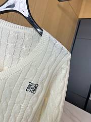Loewe Sweater White  - 5