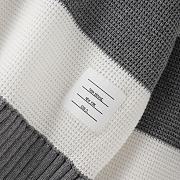 Thom Browne Polo White And Grey  - 6