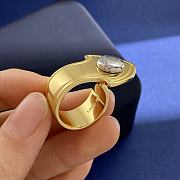 Louis Vuitton Louisette Gold/ Silver Ring - 2