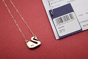 Swarovski Swan Necklace Black  - 2