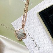 Van Cleef & Arpels Green Clover Necklace - 2
