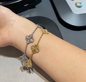 Van Cleef & Arpels Gold/ Silver Bracelet 