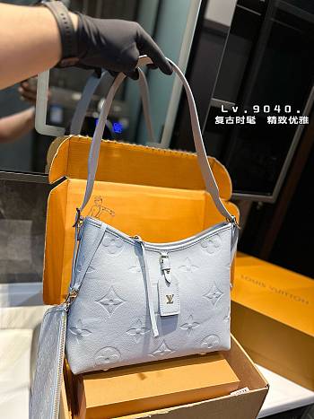 Louis Vuitton Carry All Blue 25 x 20 cm 