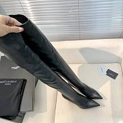 YSL Saint Laurrent High Boots Black  - 6
