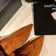YSL Saint Laurrent High Boots Brown Suede - 6