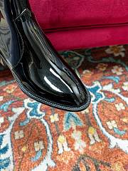 Saint Laurrent Chelsea Boots Shiny Black  - 6