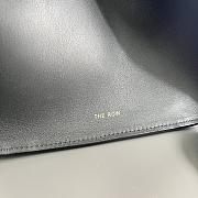 The Row Margaux Leather Black 38 cm - 6