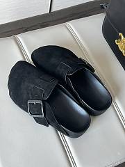Balenciaga Sunday Suede Mule Black - 3