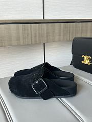 Balenciaga Sunday Suede Mule Black - 2