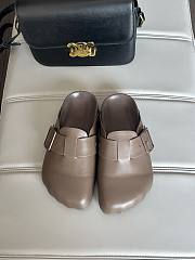 Balenciaga Sunday Leather Mule Brown  - 6