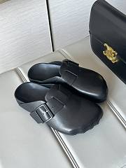 Balenciaga Sunday Leather Mule Black  - 3