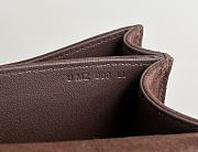 Hermes Shoulder Bag Dobls Suede Gold Hardware Chocolate 19 x 15 x 4 cm - 4